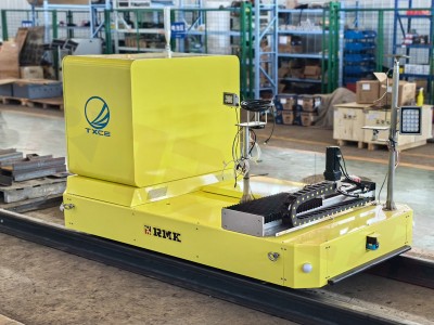 Raudteede manööverdamiskonksude eemaldamine robotit automaatne raudteeülekande ostukorv