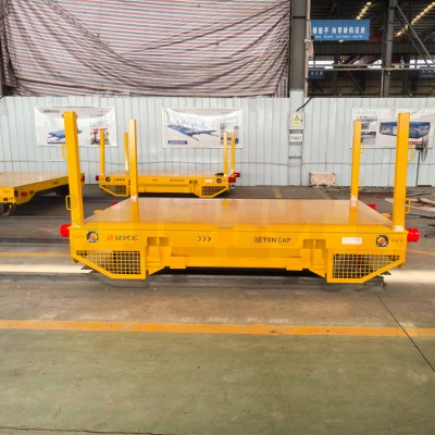 Raske koormus 10 tonni terasest torud Track Transfer Cart